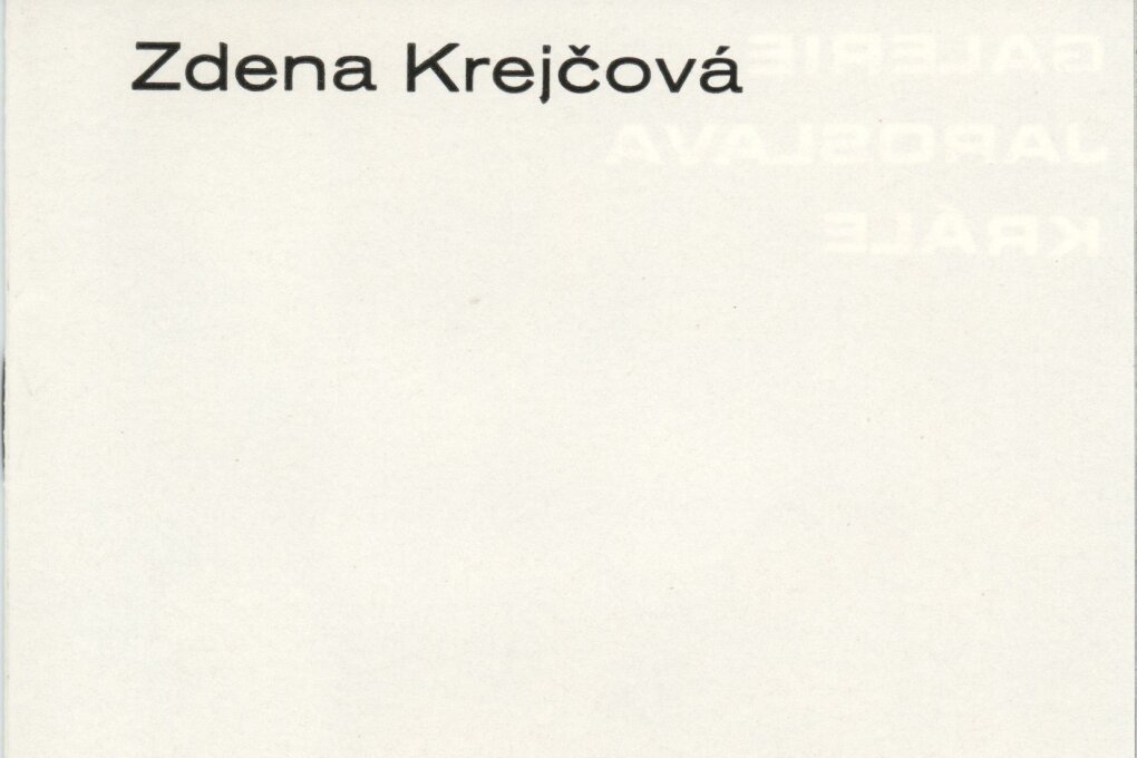 Zdena Krejčová – obrazy, kresby, ilustrace